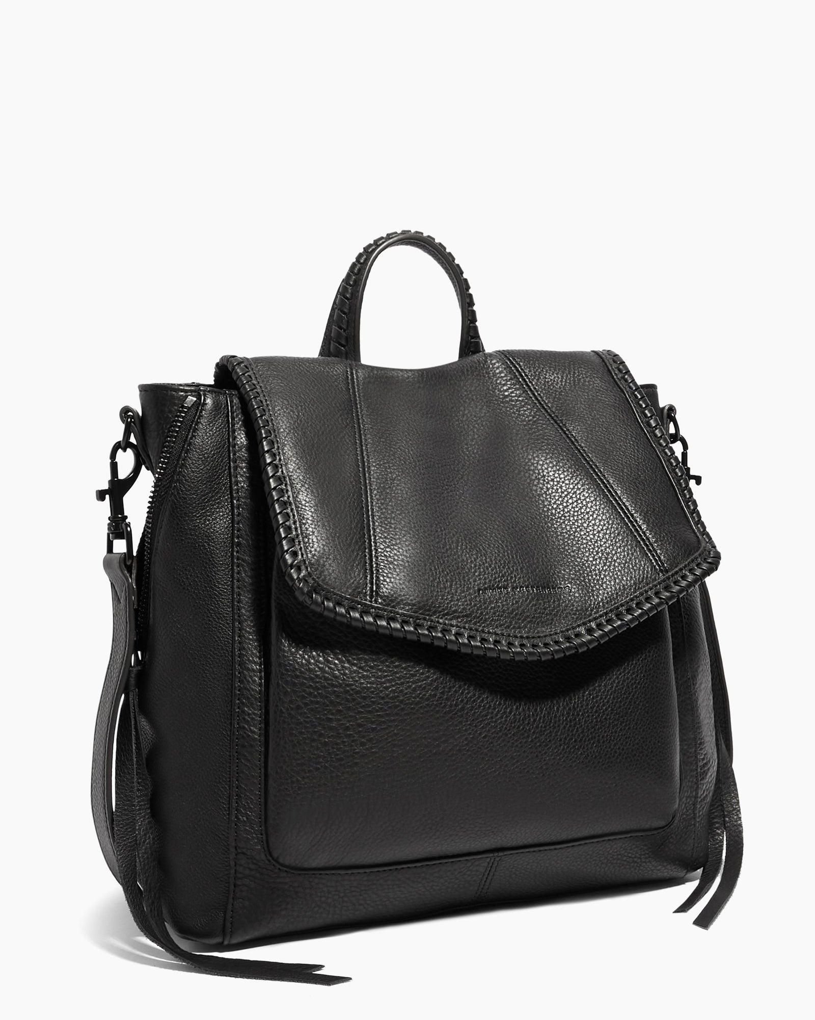 All For Love Black with Black Hardware Shoulder Bag | Aimee
