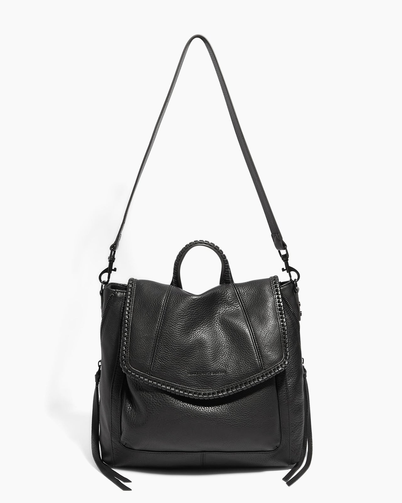 Black All For Love Convertible Backpack Designer Leather Handbag For Women | AIMEE by Aimee Kestenberg Black All For Love Convertible Backpack Designer Leather Handbag For Women | AIMEE by Aimee Kestenberg