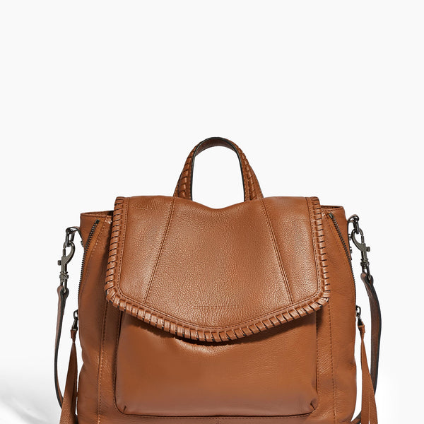 Chestnut All For Love Convertible Backpack Designer Leather Handbag For  Women