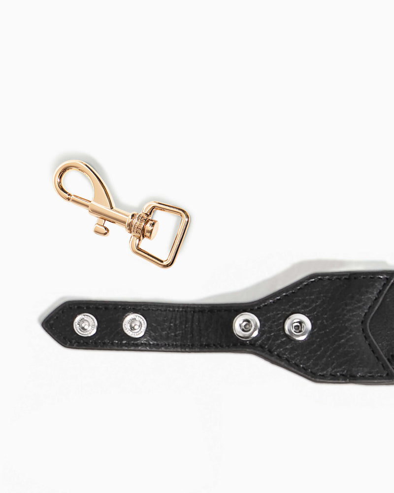 Dog Clip Set Black - snap open