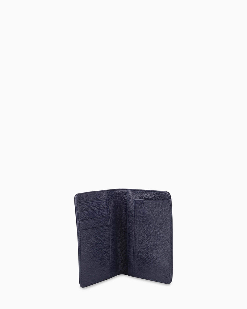 passport cover - navy interior functionality