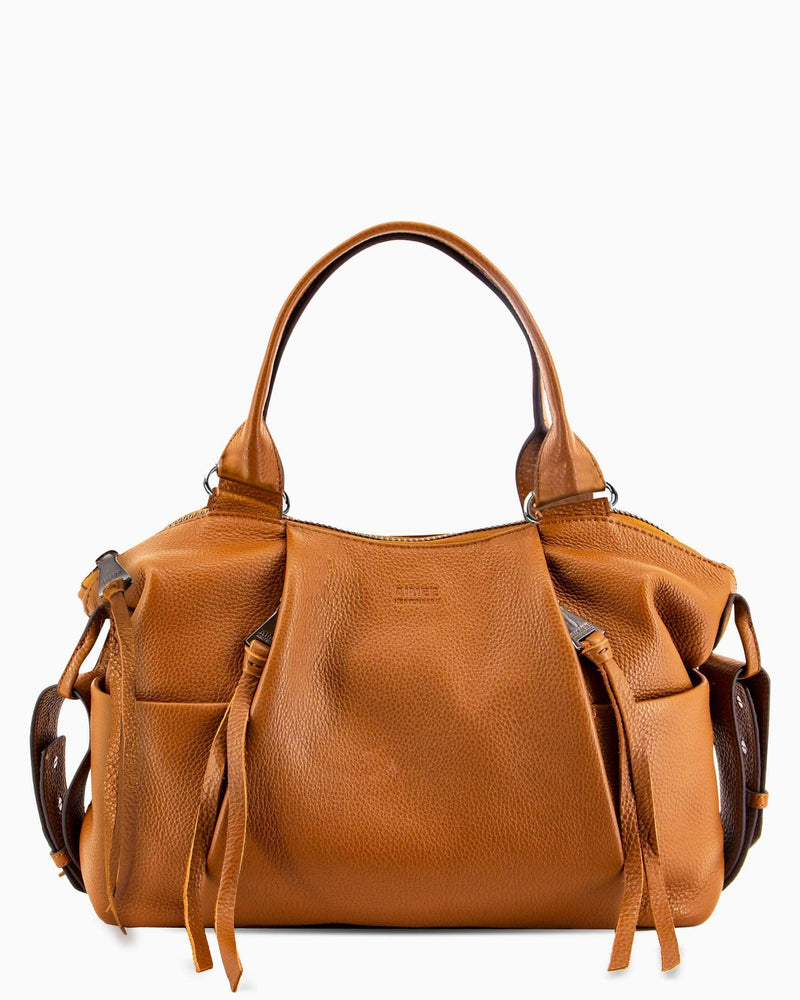 Tamitha Satchel - Chestnut front