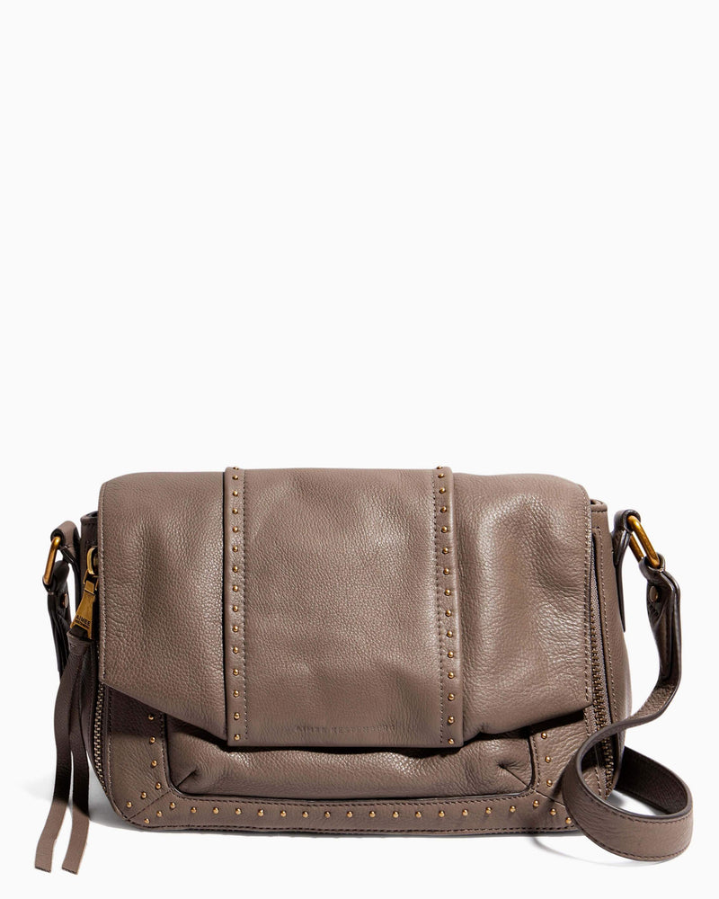 When In Milan Large Crossbody Charcoal - front
