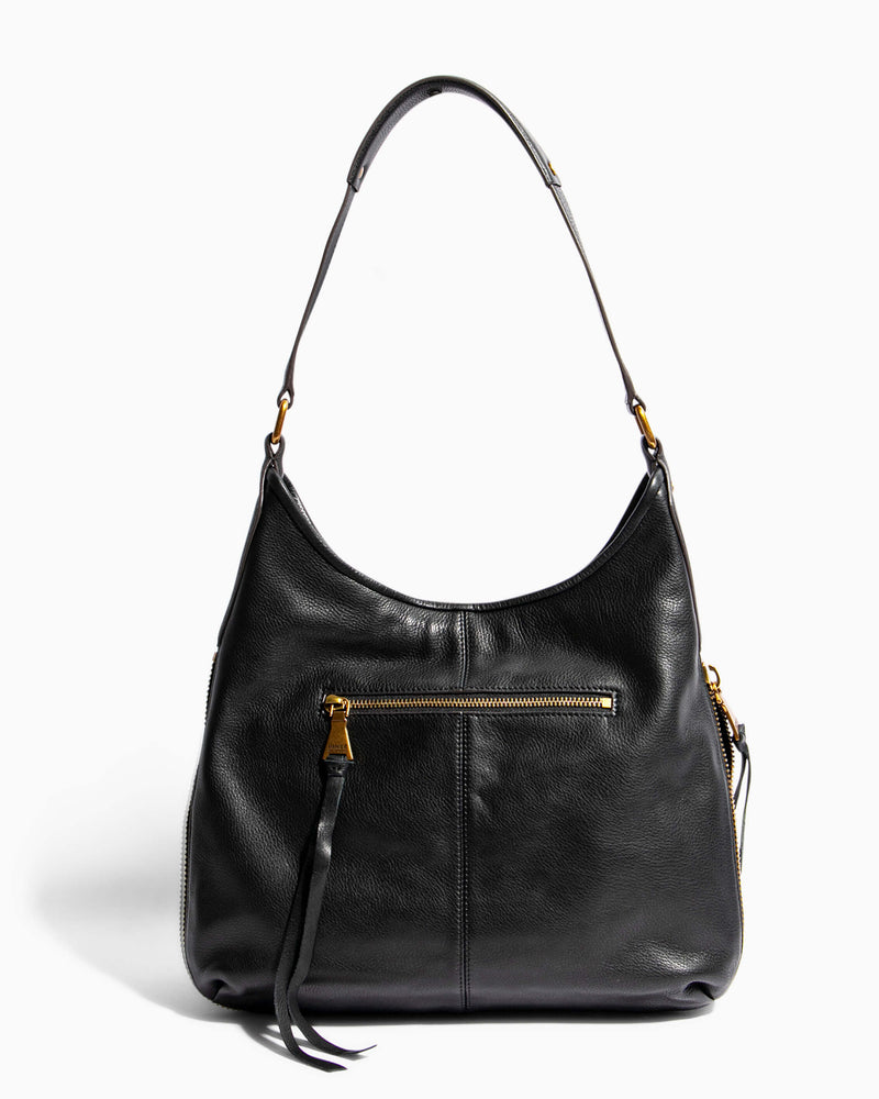 When In Milan Hobo Large Leopard Haircalf - back