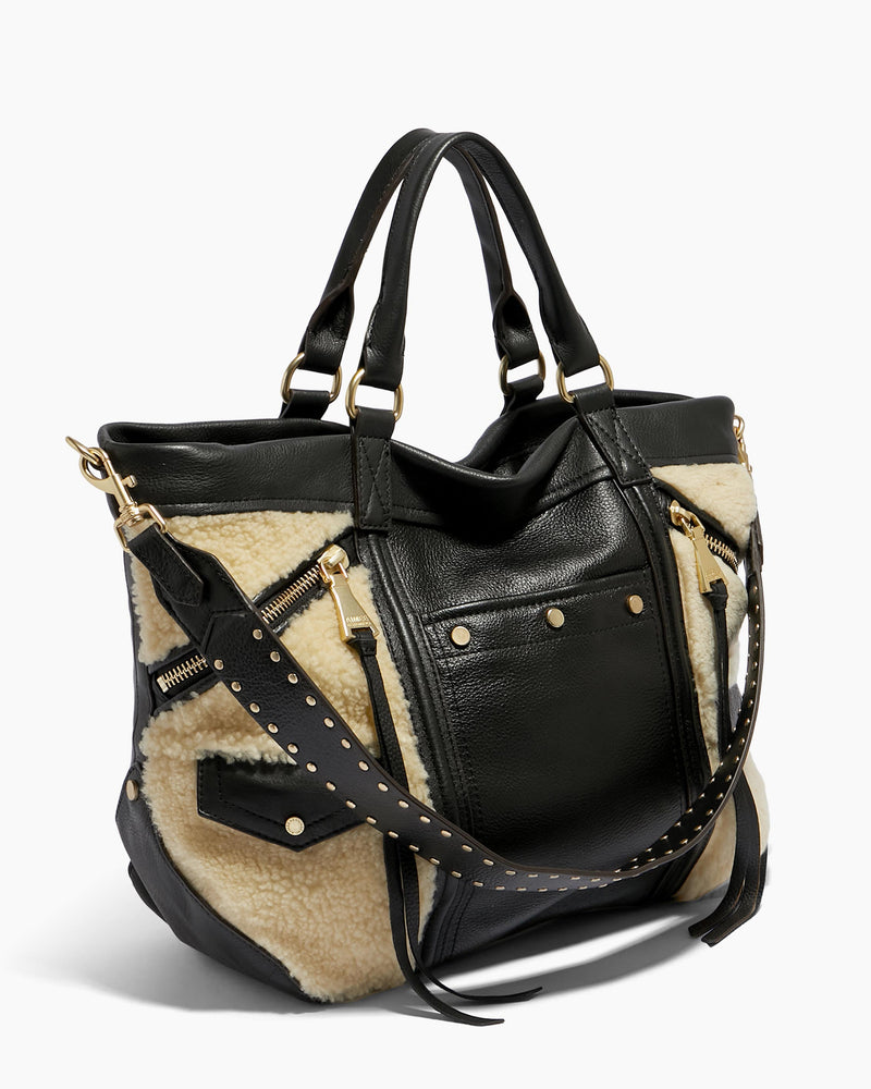 Fair Game Convertible Tote- side angle