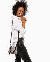 Fairest Of Them All Mini Satchel Crossbody- on model