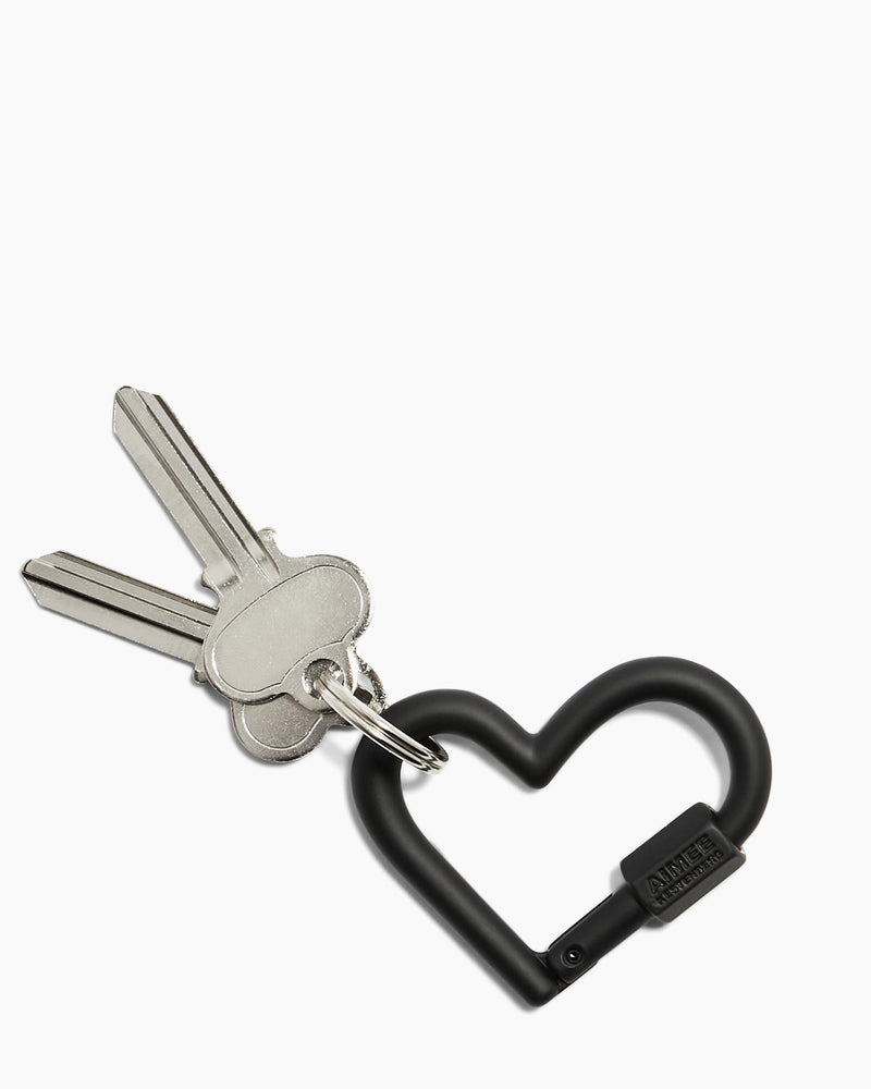 It's A Love Thing Heart Key Fob- on model