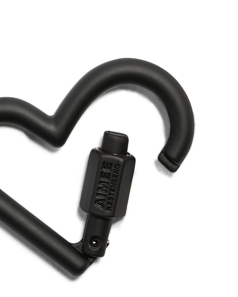 It's A Love Thing Heart Key Fob- side angle
