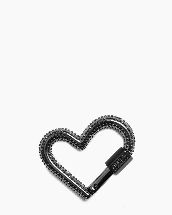 It's A Love Thing Heart Carabiner- front