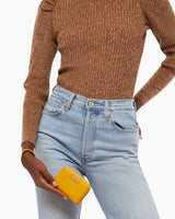 Jenna Zip Around Credit Card Wristlet with RFID- on model