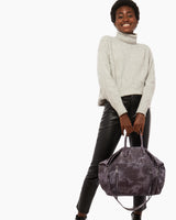 Let's Ride Large Convertible Tote- on model