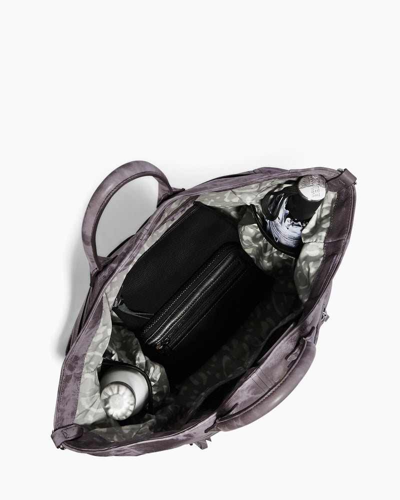 Let's Ride Large Convertible Tote- interior functionality