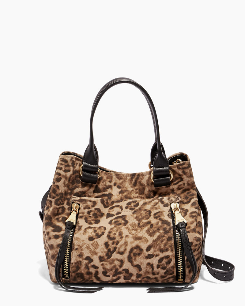 Let's Ride Triple Entry Satchel Crossbody- front