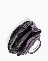 Let's Ride Triple Entry Satchel Crossbody- interior functionality