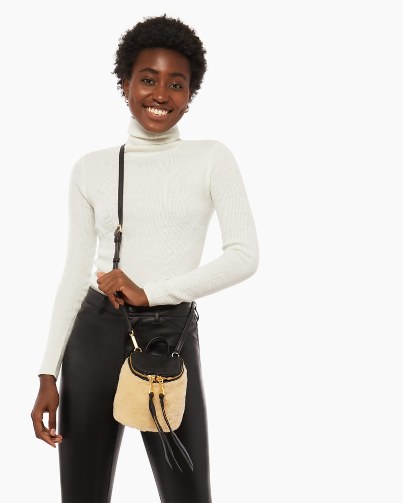 Made To Fly Mini Crossbody- on model