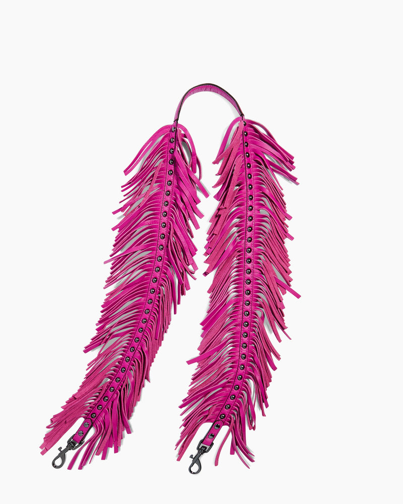 Studded Fringe Strap- front