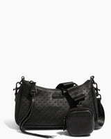 Topaz Crossbody with Pods Pouch- front
