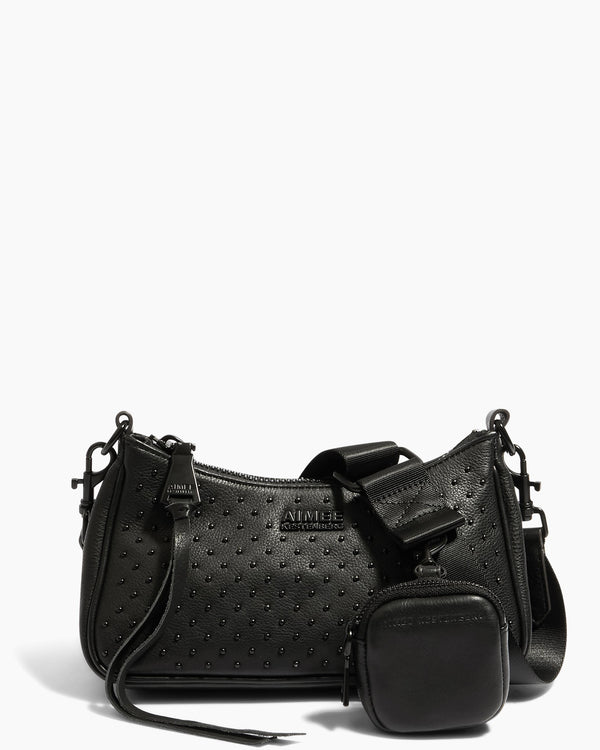 Topaz Crossbody with Pods Pouch- front