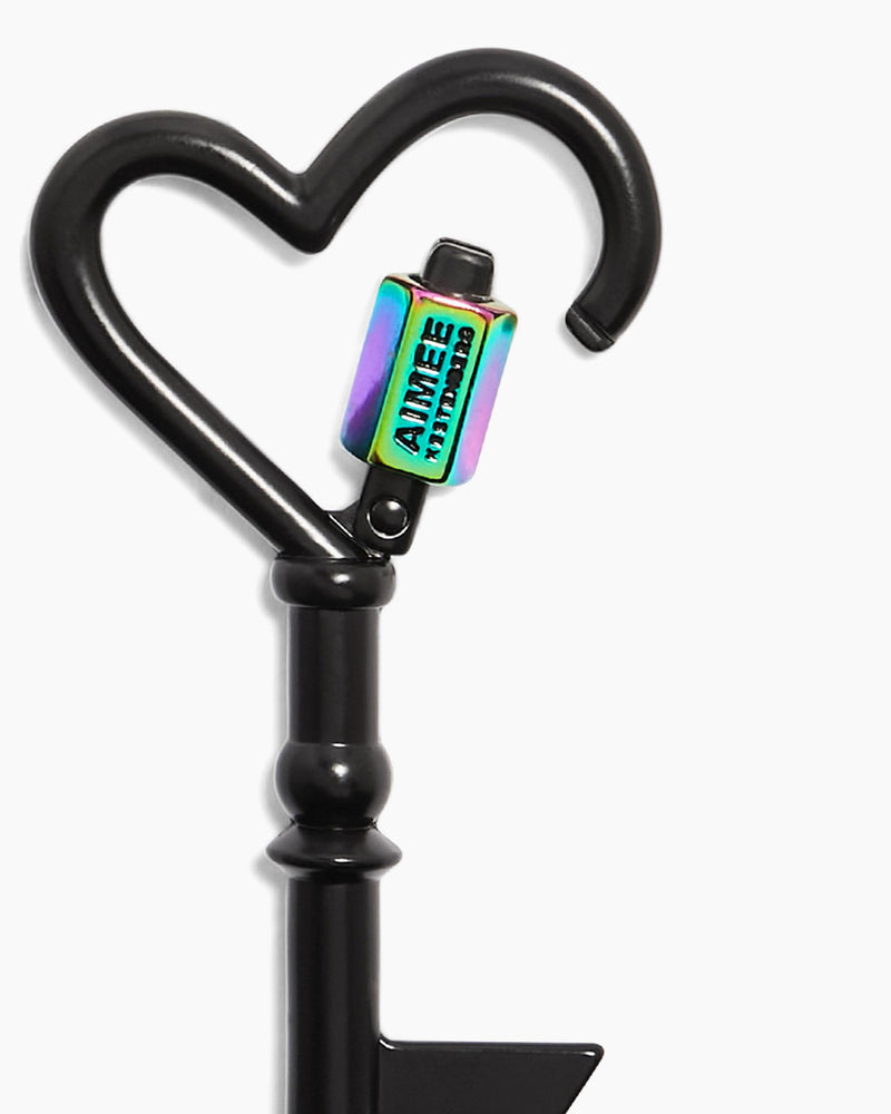 Touchless Love Key Ring- side angle