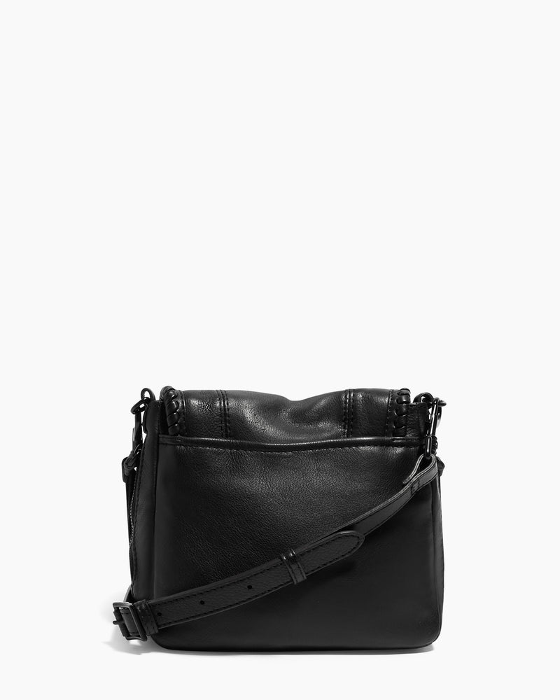 Aimee Kestenberg  All For Love Mini Crossbody Black with Shiny Black