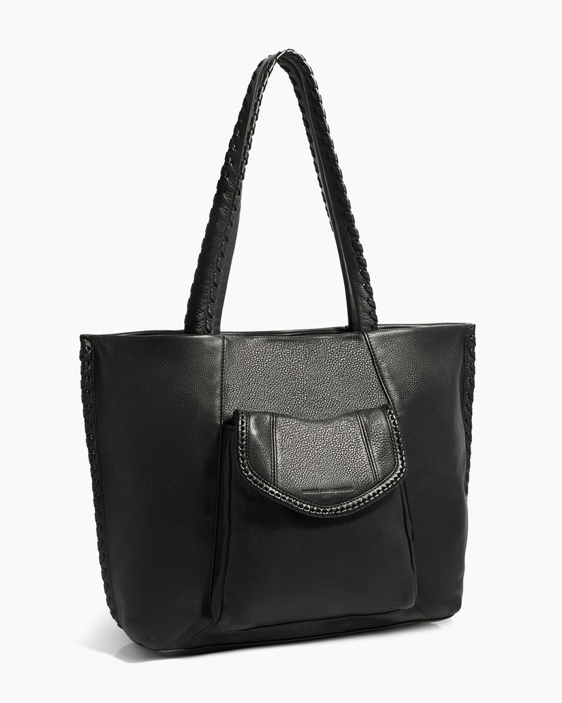 Black Foster Love Shopping Tote Bag