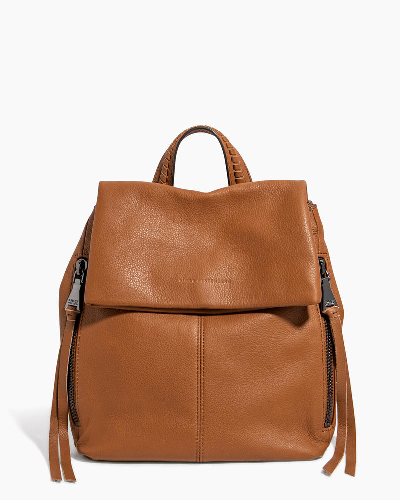 Aimee Kestenberg Bali Leather Backpack Chestnut