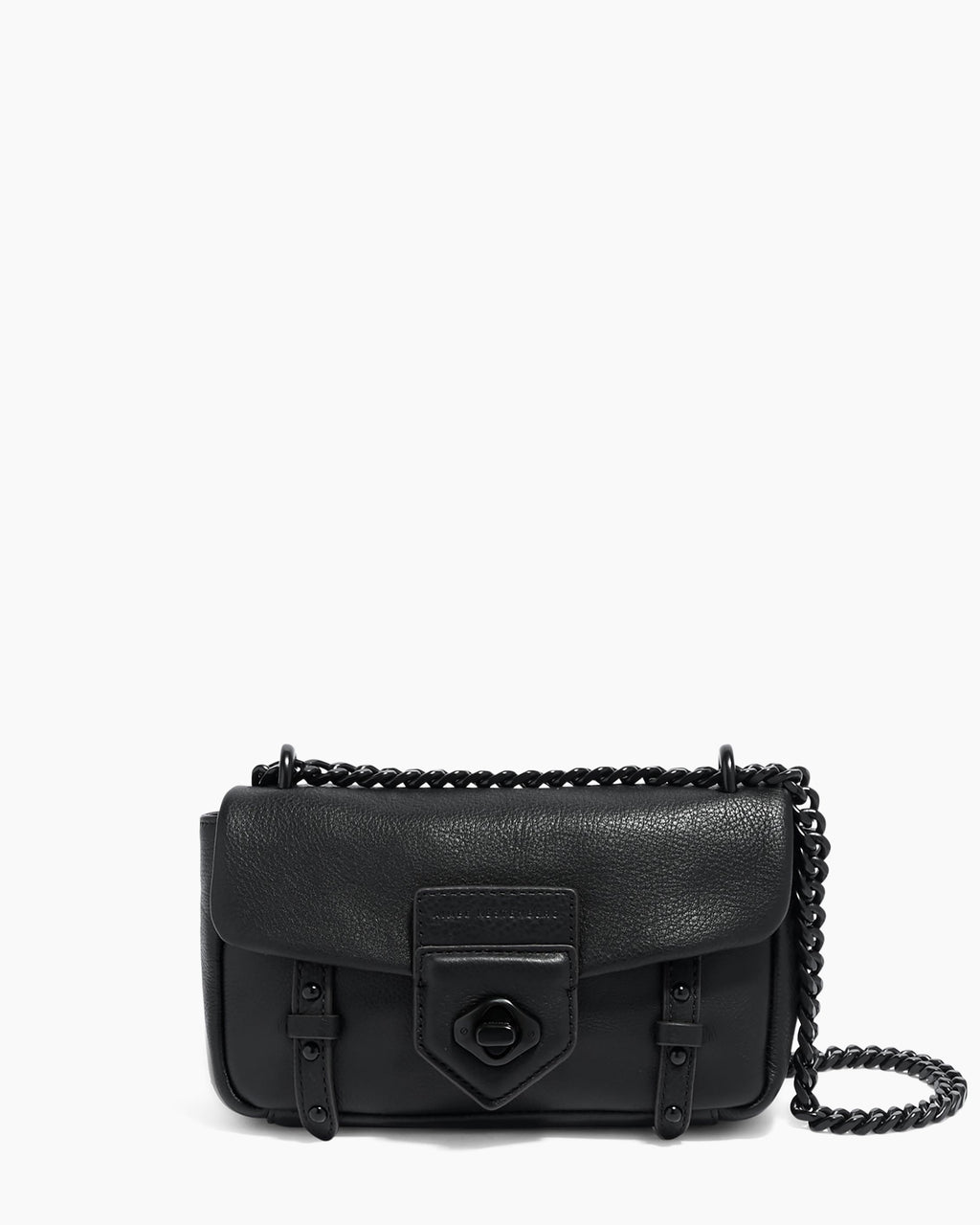 Cahier Crossbody Bag Studded City Calf and Saffiano Leather Mini