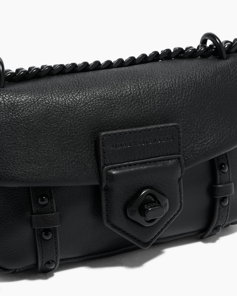 lux leather mini crossbody bag