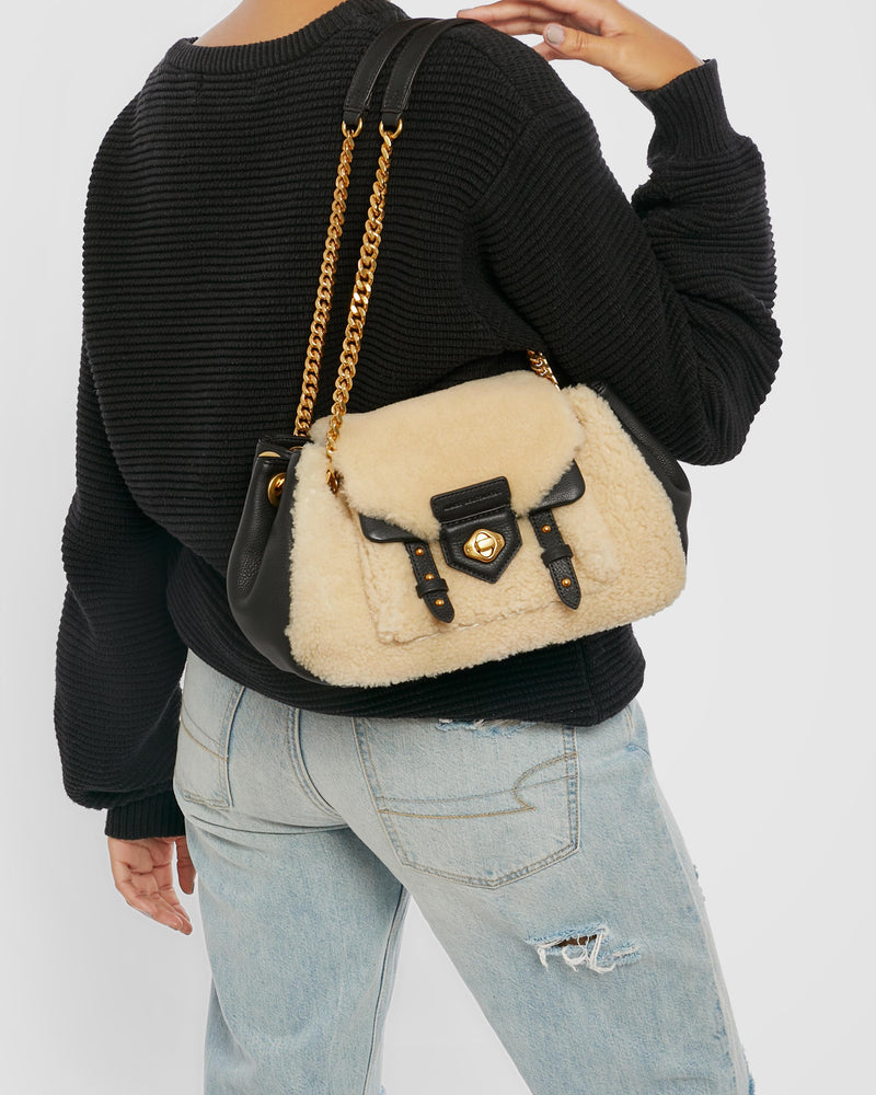 Chain Reaction Novelty Satchel Multi Colorblock