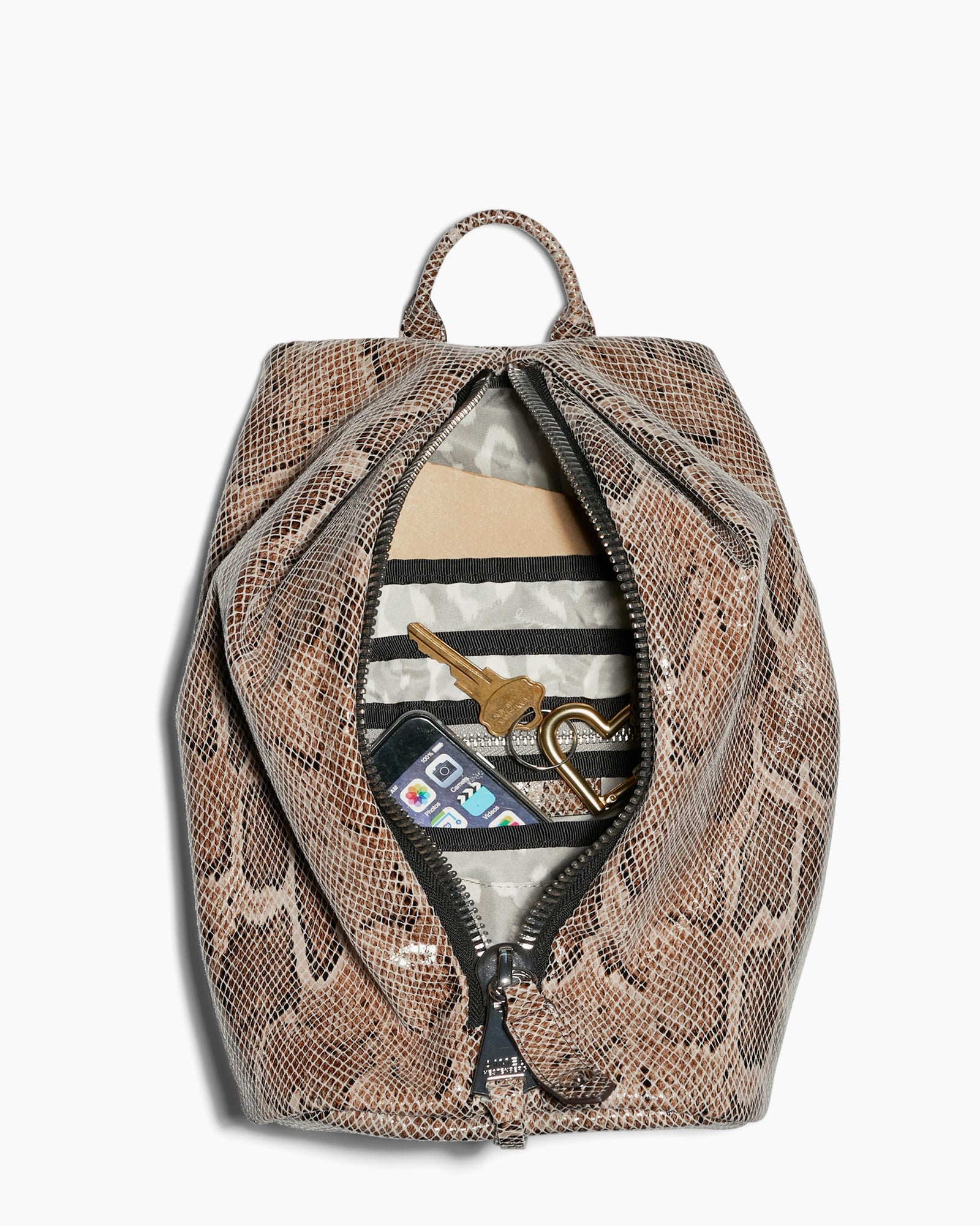 口コミ サイト 商品 Backpack Novelty Tamitha Neutral Kestenberg Aimee | Snake バッグ
