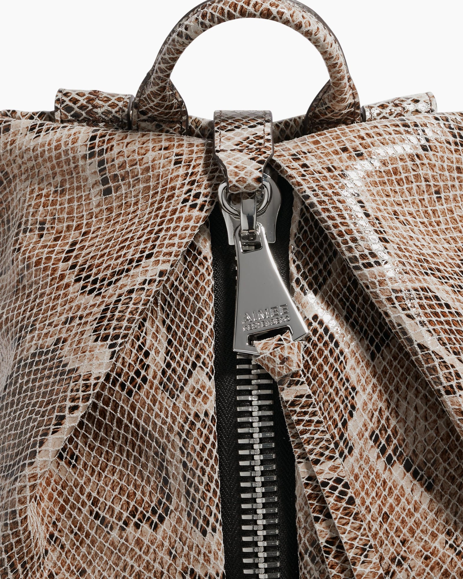 Tamitha Black Woven Backpack | Aimee Kestenberg