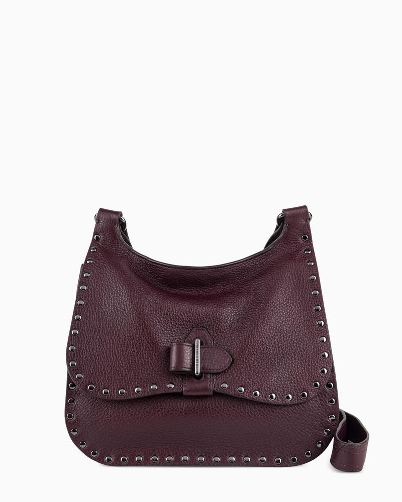 Happy Hour Convertible Shoulder Bag - Vino front 