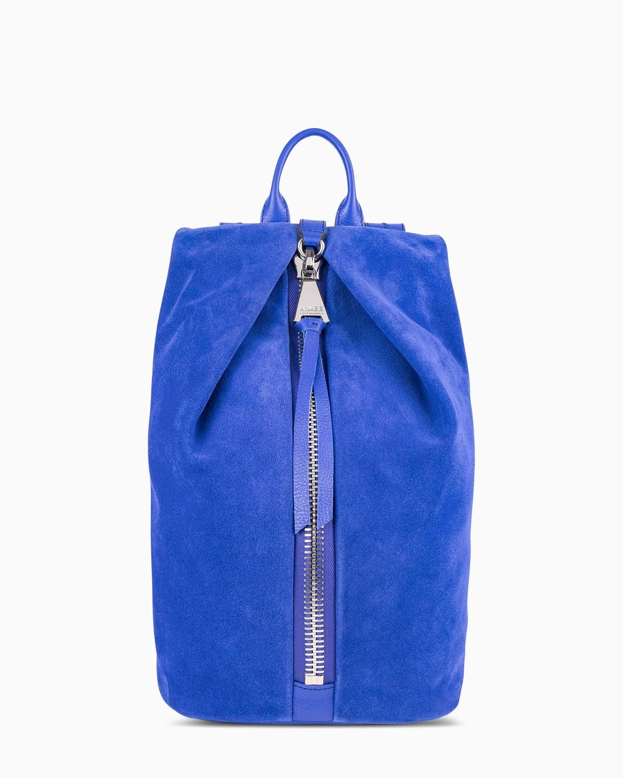 Tamitha Backpck - Lapis Blue Suede Front 