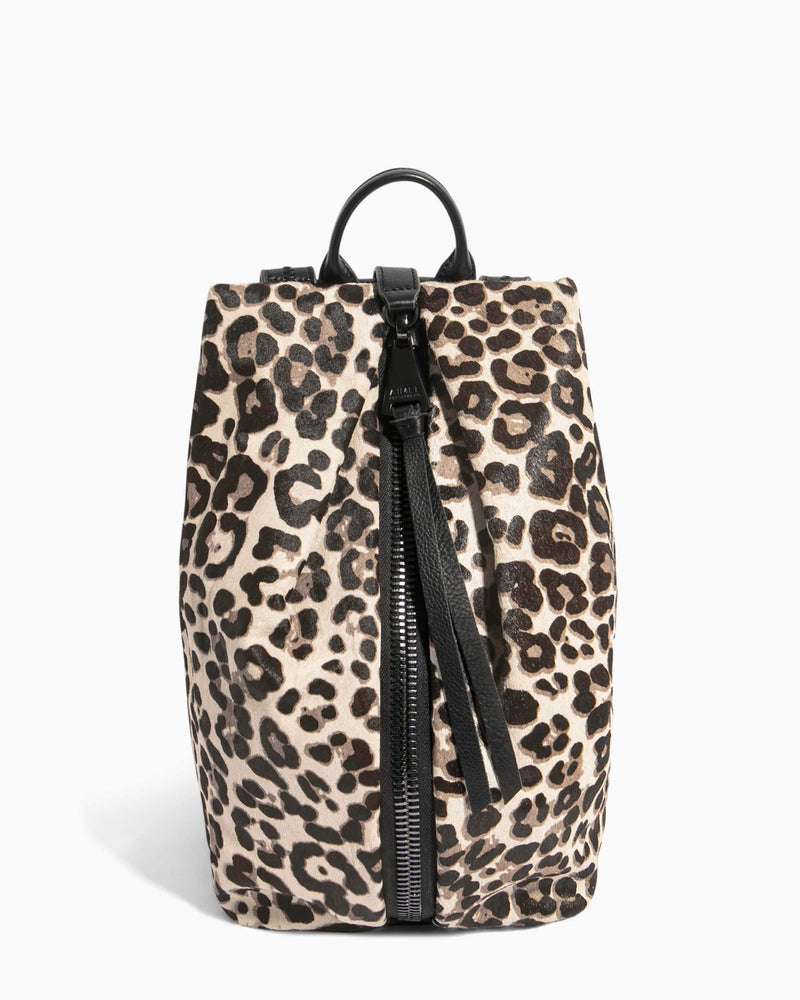 Tamitha Backpack Snow Leopard Haircalf - front