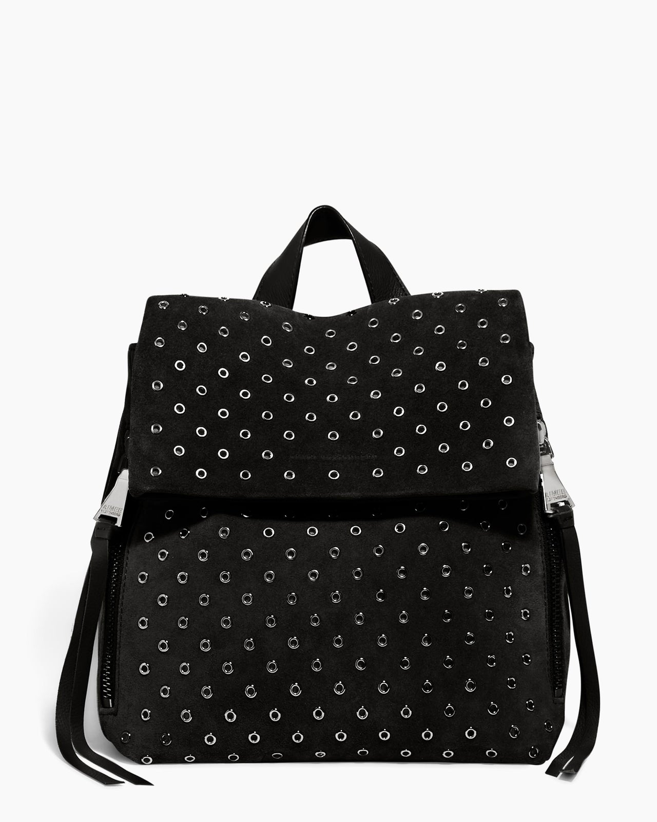 Black Bali Novelty Backpack in Luxury Suede Designer Leather Handbag For Women | AIMEE by Aimee Kestenberg Black Bali Novelty Backpack in Luxury Suede Designer Leather Handbag For Women | AIMEE by Aimee Kestenberg