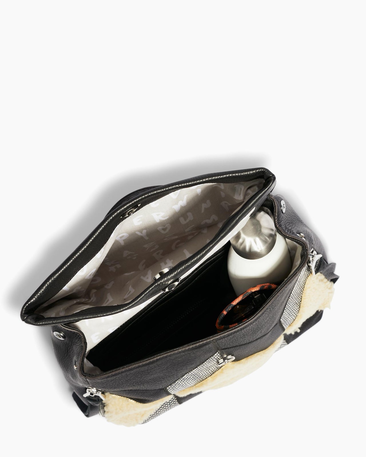 Patchwork Bali Novelty Backpack Designer Leather Handbag For Women