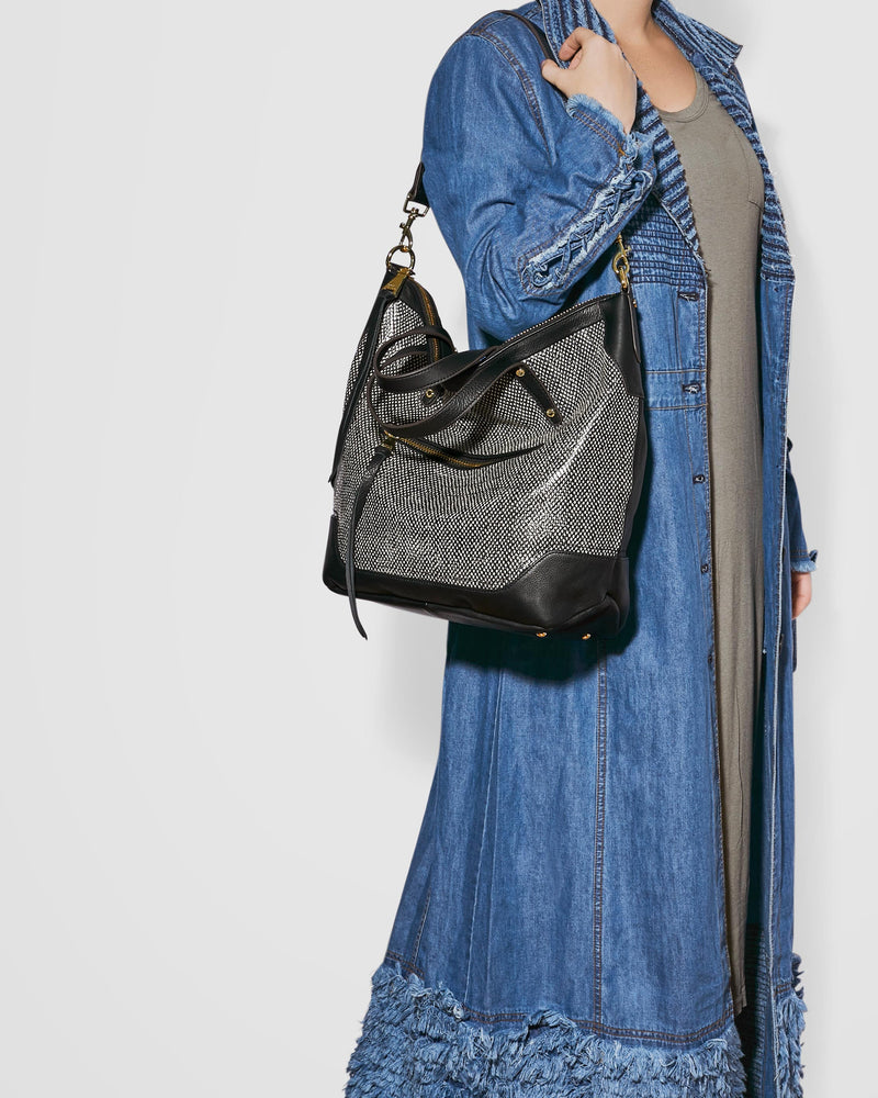 ABI　BEG Bandit Convertible Tote Dotted Lizard | Aimee Kestenberg