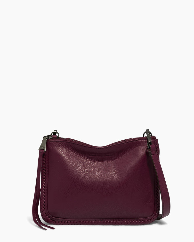 Famous Double Top Zip Crossbody