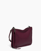 Famous Double Top Zip Crossbody