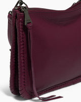 Famous Double Top Zip Crossbody
