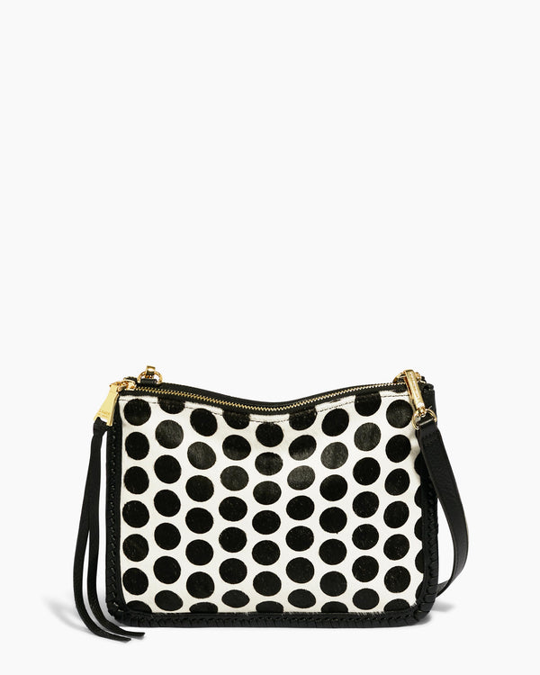 Famous Double Top Zip Crossbody