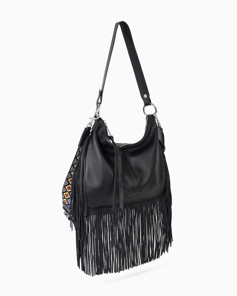 Beach Babe Fringe Hobo - side angle