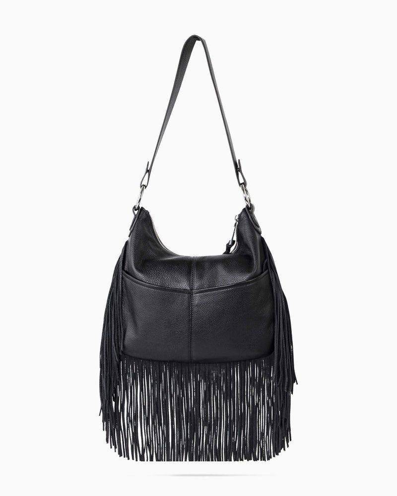 Beach Babe Fringe Hobo - back