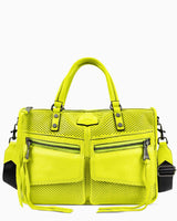 Road Trip Satchel - citrine front