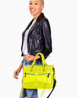 Road Trip Satchel - on model