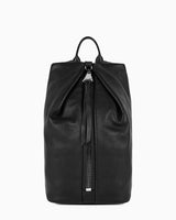 Tamitha Backpack - black with silver hardware front