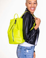 Tamitha Backpack - citrine on model
