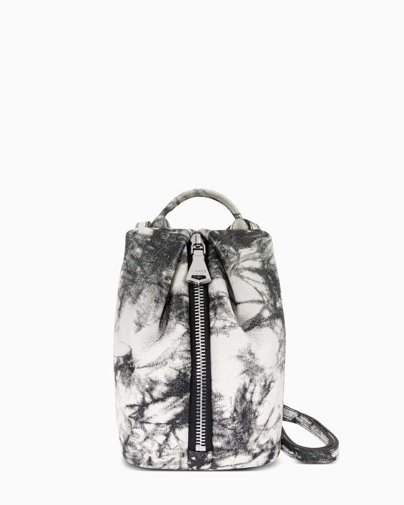 Tamitha Mini Crossbody - vanilla tie dye front