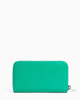 Zip It Up Continental Wallet Earth Green - back