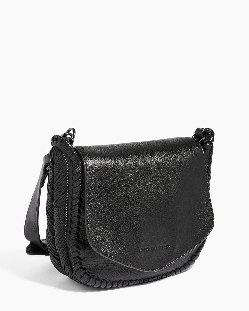 Aimee Kestenberg All for Love Leather Hobo Bag ,Black